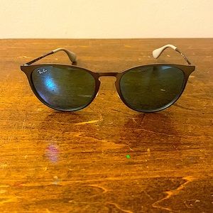 Ray Bans Erika Grey Metal Frame